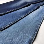 OEM Heavy Weight Fake Knitted Denim Fabric Indigo Black