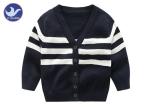 Sofy Kid Boys Striped Cardigan Sweater , Cotton Children's Knitted Cardigans