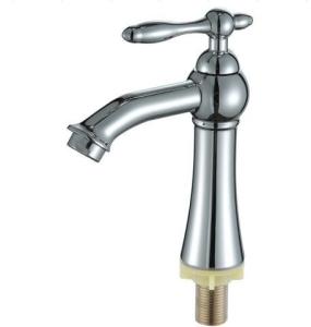 Quality SUS304 Deck Mounted Bathroom Vessel Sink Faucet Lever Handle Wash Basin Faucet wholesale