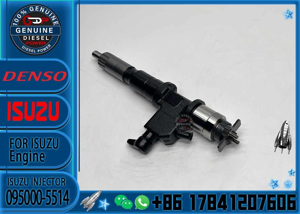 High Quality New Diesel Fuel Injector 095000-5512 For ISUZU 6WG1