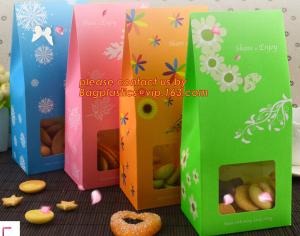 Quality Food Paper Bags Direct Supplier for Bakery with Clear Window, Grease-proof Bakery OPP Window Paper Bags, bakery pack wholesale