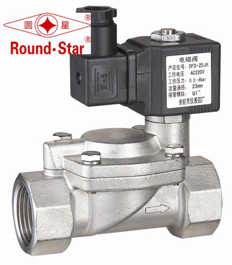 High Reliability Stainless Steel Diaphragm Solenoid Valve For Water / Liquid /