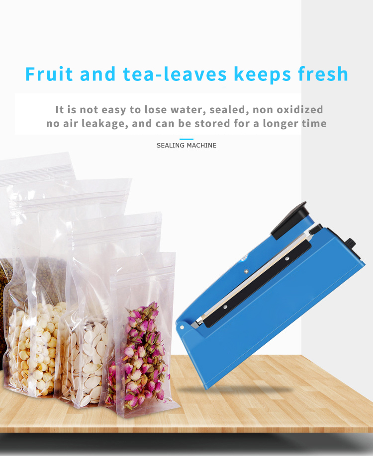 Portable 300mm Hand Manual Plastic Impulse Heat Bag Sealer with CE FCC Approved ABS