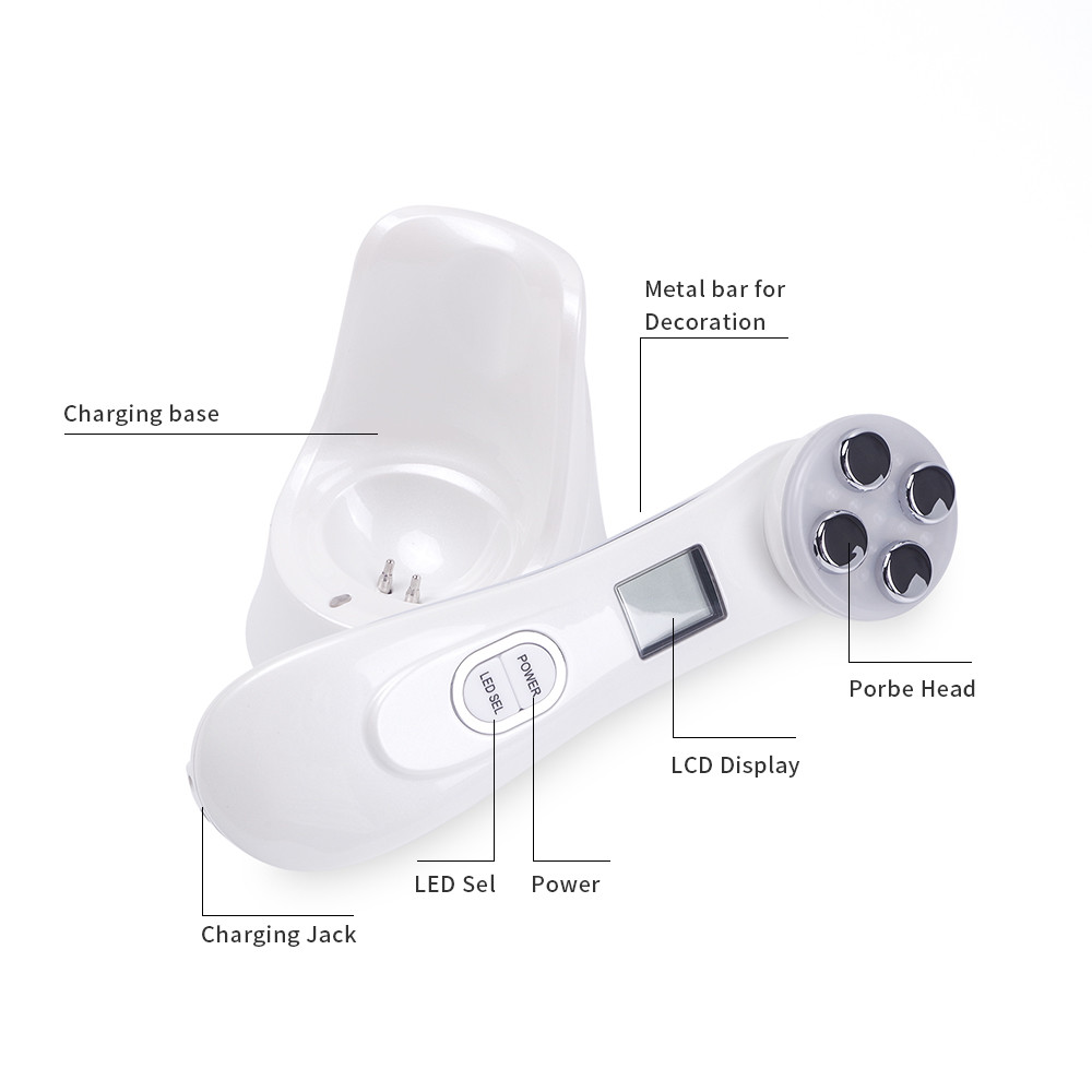 5 in 1 RF&EMS Radio Mesotherapy Electroporation Face Massager