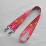 Riveted sublimation lanyards wholesaler, factory direct rivet sublimated print