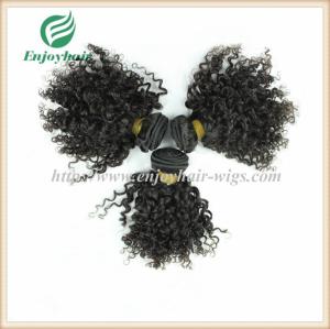 Quality Indian virgin hair weave natural color(can be dye) curly hair 10''-26'' hair extension wholesale