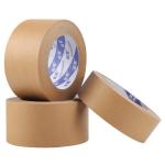 0.13mm Custom Printed Waterproof Kraft Paper Tape For Eco Friendly Packaging