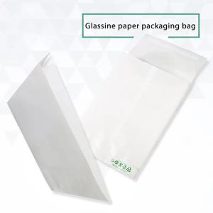 Quality Custom Logo Glassine Paper Pouch Biodegradable Gravure Printing Translucent Paper Bag wholesale