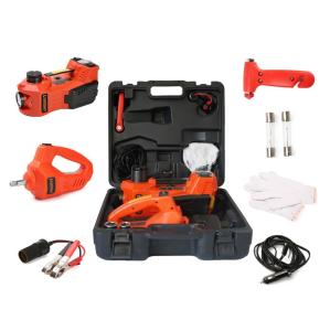 Quality Emergency Car Tyre Change Electric Hydraulic Jack Kit Set With Torque Wrench wholesale