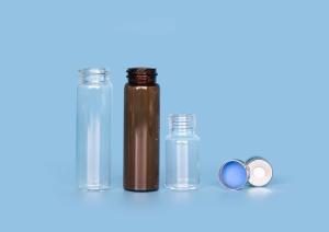 Quality Acidproof PE septum 10 dram Glass Screw Top Vials wholesale