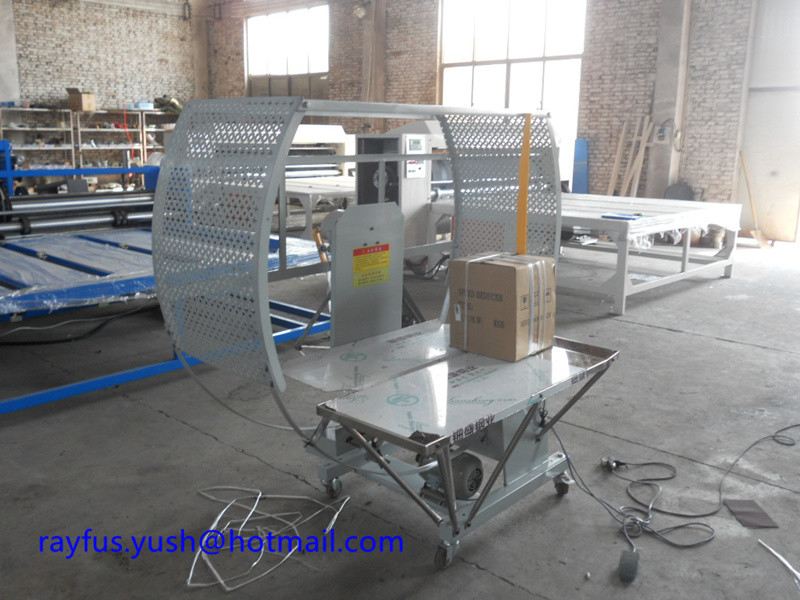 Automatic Carton Box Stitching Machine / Tape Tying Machine Save Labor