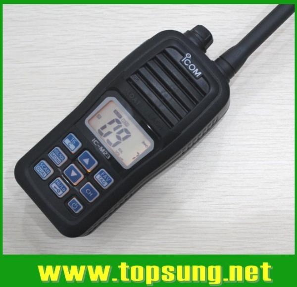 Cheap IC-M23 Buoyant ICOM VHF Marine two way radio transmitter for sale