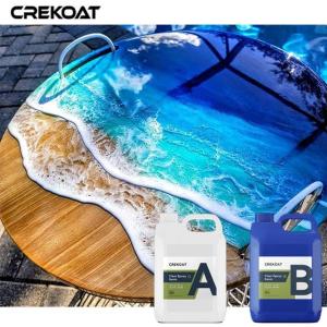 Quality Non Yellowing Clear Epoxy Resin For Seamless Tabletops wholesale