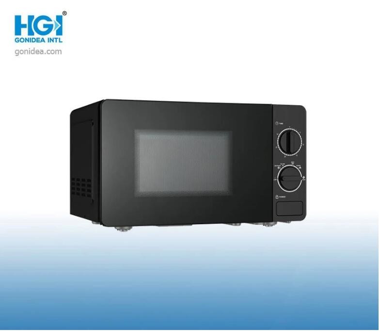 Black Stainless Steel Electric Microwave Oven 25L Gray