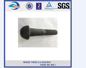 Quality Grade 10.9 / 12.9 Stainless Steel Hex Railway Bolt / Railroad Track Bolts wholesale
