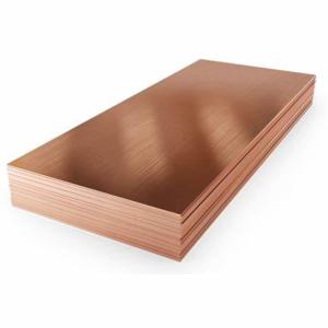 Quality Customized Copper Cathodes Plate Sheet 2500mm C10100 C10200 wholesale
