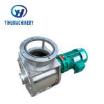 Industry Rotary Dosing Feeder Pneumatic Plug Diverter Valve 1 Year Warranty