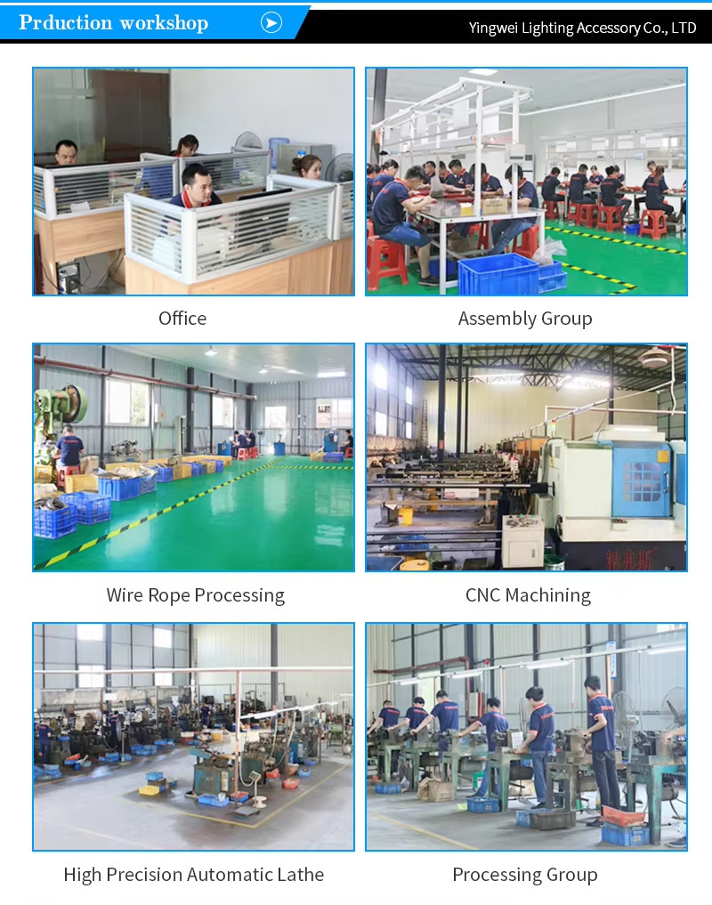 Suspension Accessory With Cable For Display Hanging System High Quality Hanging Kit For Heavy Duty