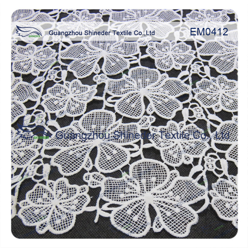 Embroidery Lace Fabric for garment,ladies dress,wedding dress