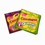 ODM Smell Proof Gummies Packaging Mylar Zipper Bags