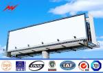 Exterior Street Advertising LED Display Billboard With Galvanization Anti -