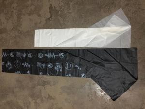Quality EU Eco Friendly Plastic Sleeves 48 X 65 Cm Disposable Polythene Bags For Food Waste wholesale