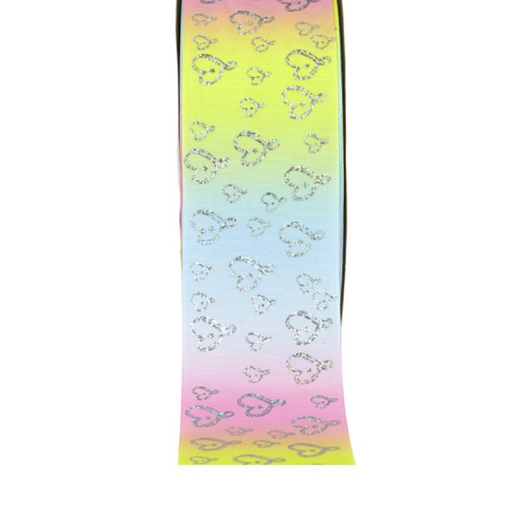 Single / Double Face Personalised Printed Ribbon Hot Stamping Artwork
