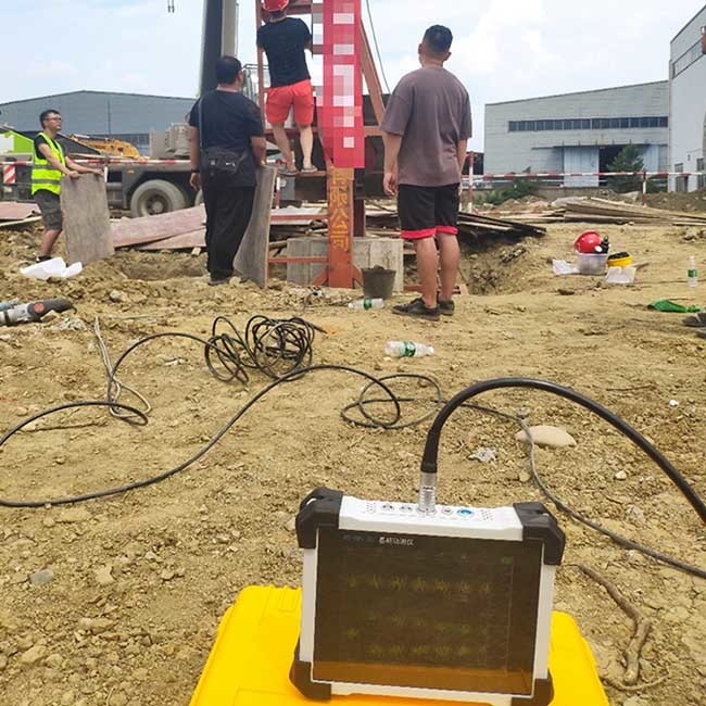 IK Pile Load Test Equipment High Strain Pile Testing Machine