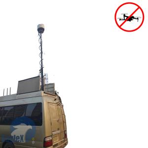 Quality 5KM Counter Drone System 30MHz-6GHz UAV FPV Jamming Solution wholesale