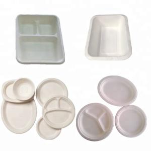 Quality Clamshell Waste Paper Tray Thermoforming Machine 100kw Tableware Making wholesale