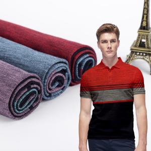 Quality Breathable And Sweat-Absorbent Cotton Plain Jersey Striped Knit Fabric For Clothing wholesale