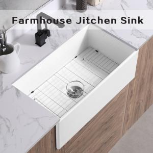 Quality Villa Apartment Apron Front Farmhouse Sink 33 Inch Kitchen Sink wholesale