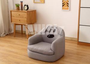 Quality Lovely Cartoon Childrens Sofa Chair Household Washable Stable Sofa Safe Wooden Frame wholesale