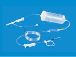 60 Drops /Ml Hospital Disposable IV Fluid Giving Set With 150ml Burette Chamber