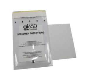 Quality Clear / White 95kPa Specimen Transport Bag For Medical wholesale