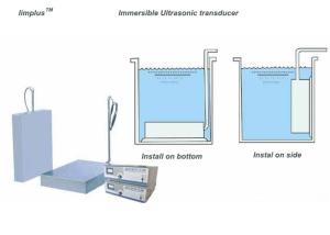 China Limplus Detachable Submersible Immersible Ultrasonic Transducer Box with 28kHz  Tube on sale