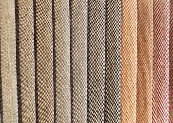 100% Polyester automobile seat cover sofa multicolor linen fabric yarn-dyed
