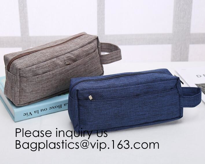Plain Personalized Organic Travel Cotton Canvas Makeup Bag,Promotional Beauty Makeup Bag Custom Printed Logo Canvas Zipp