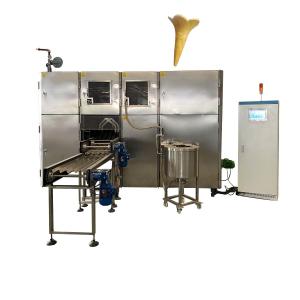 Quality 2.25KW Full Automatic Waffle Cone Making Machine Steel Structure wholesale