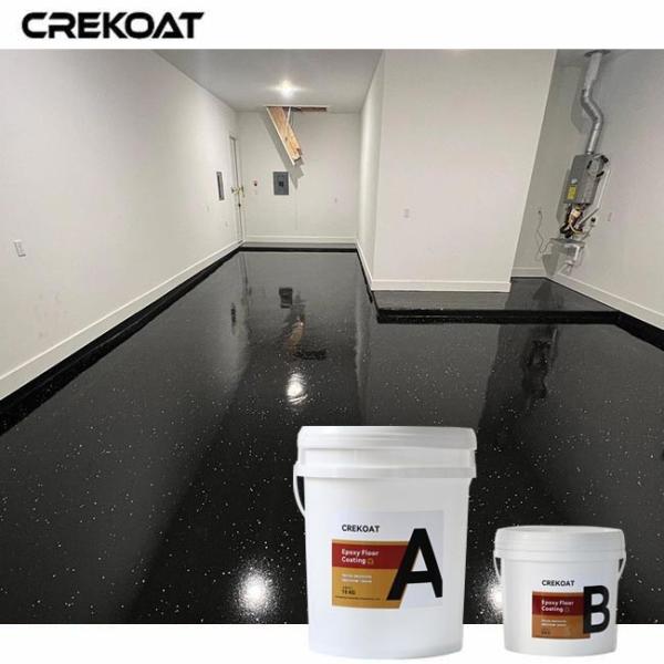 Unique Aesthetic Residential Metallic Epoxy Floor Coating Resistant To Fading