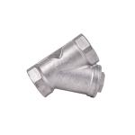 Y Type Strainer Filter Valve for Female Thread Connection DN50 Stainless Steel