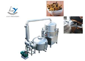 Quality Energy Saving Vacuum Frying Machine 0.4~0.8mpa Steam / Thermal Oil Heating wholesale