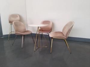 Quality China High Quality Custom Stainless Steel Chairs Designs In Foshan Manufacturer wholesale