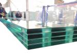 8mm Laminated Security Glass Sheets / Toughened Laminated Glass Balustrade