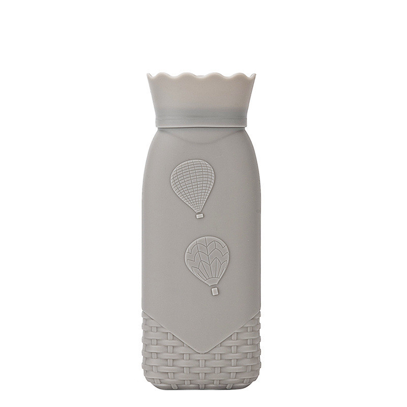 2 Liter Soft Hot Water Bottle Bag With Red Screw Cap For Pain Relief Neck And Shoulders Feet Warmer Menstrual Cramps