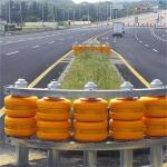 Roadway Safety Solution Durable EVA Foam Highway Rolling Barrier for Traffic