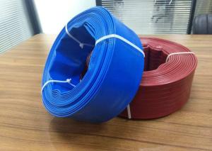 Quality Soft Flexible Water Hose Pipe / Pvc Lay Flat Discharge Hose 3/4&quot; - 16&quot; Diameter wholesale