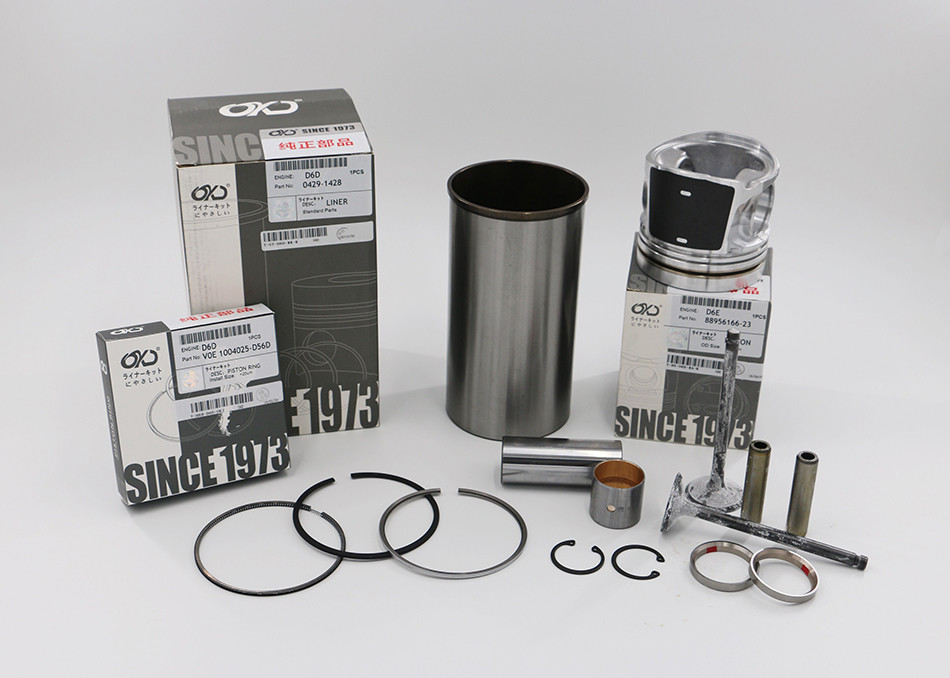 Custom Volvo Excavator Parts D4D D6D D6E D7D Overhaul Kit Piston Liner Kit