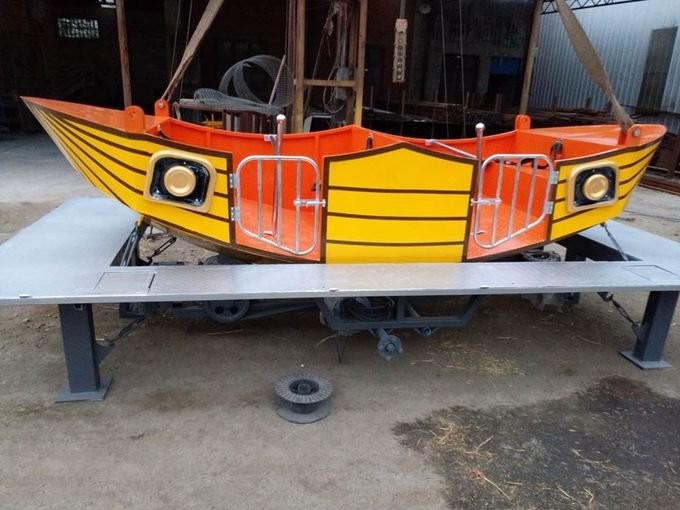 Safety And Fun Pirate Ship Amusement Ride For Children Parks / Shopping Malls
