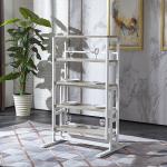 Kitchen Baking Varnish Pure Metal 140cm Width Convertible Shelf Table